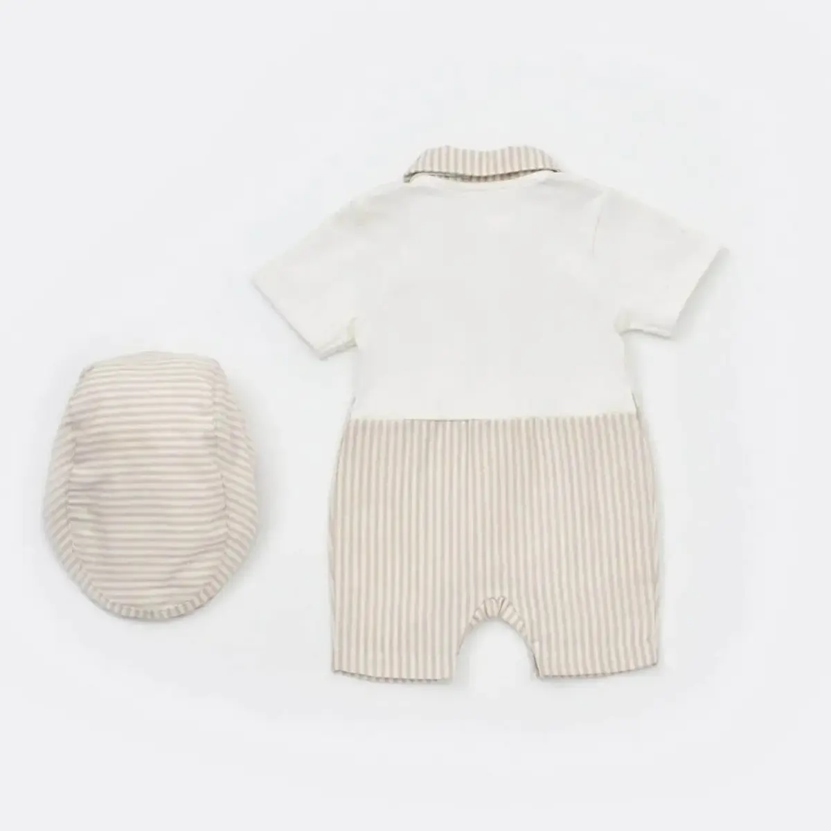 Bibaby Salopet Tulum Royal Kasketli Bej