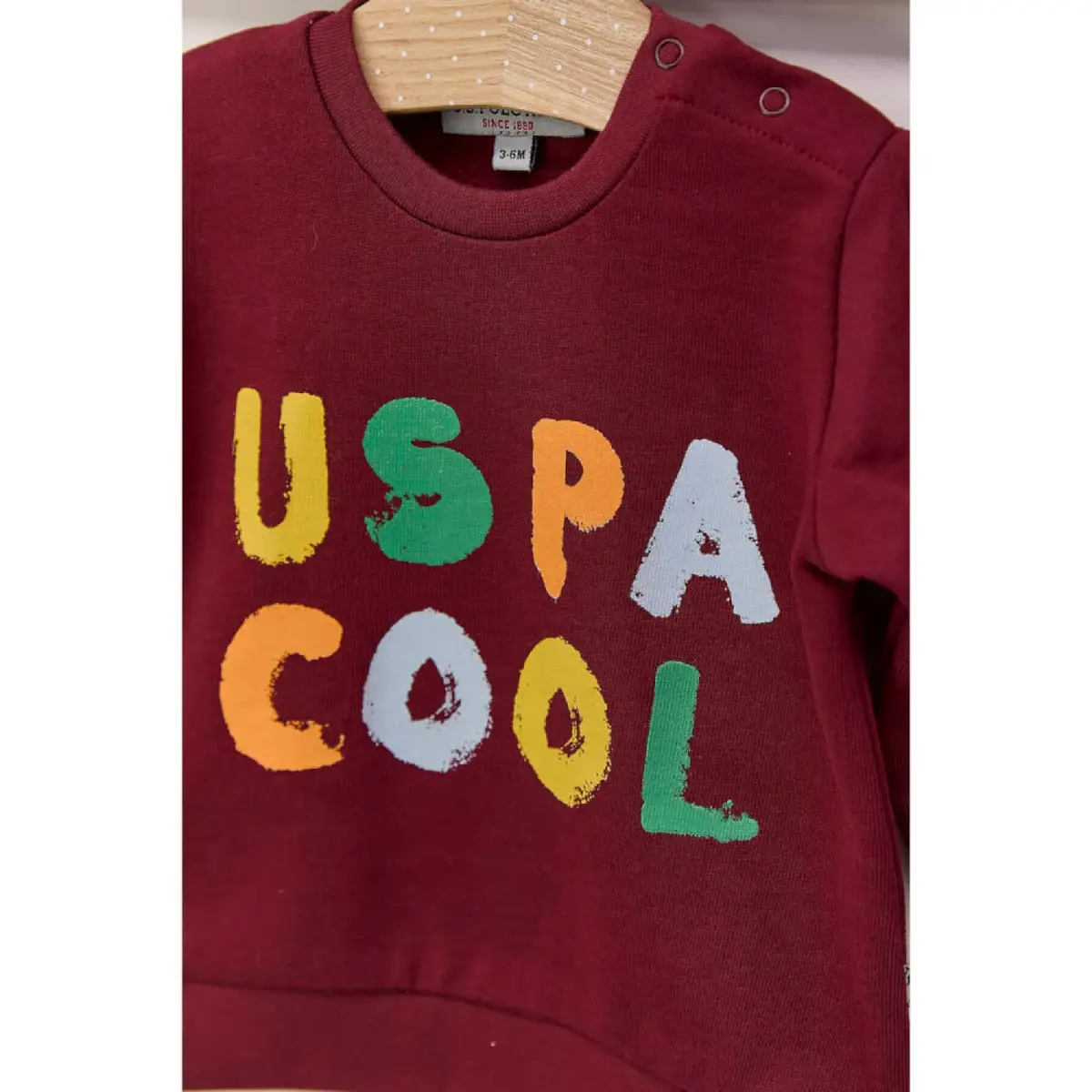 U.S. Polo 2li Takım Uzun Kol Bordo