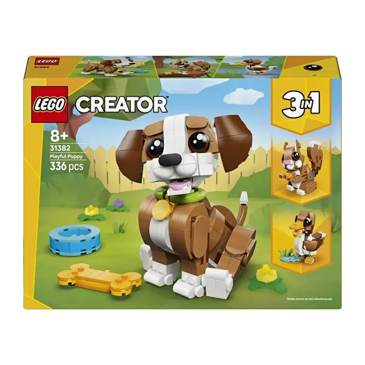 LEGO Creator 3’ü 1 Arada Sevimli Hayvanlar: Oyunbaz Yavru Köpek 31382