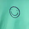 Bebolly Sweatshirt Gülenyüz Baskılı Mint