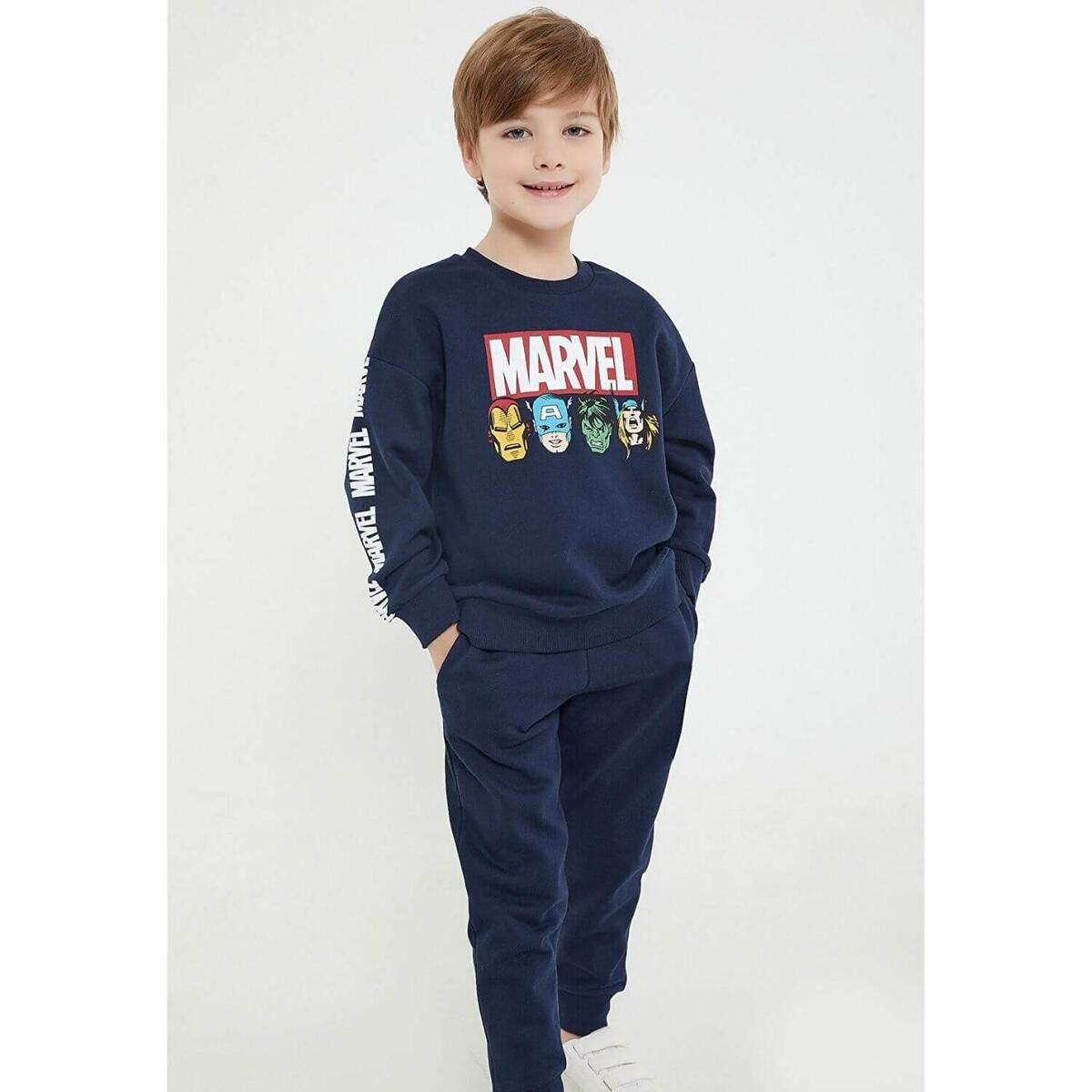 Marvel Comis Eşofman Takımı Lacivert