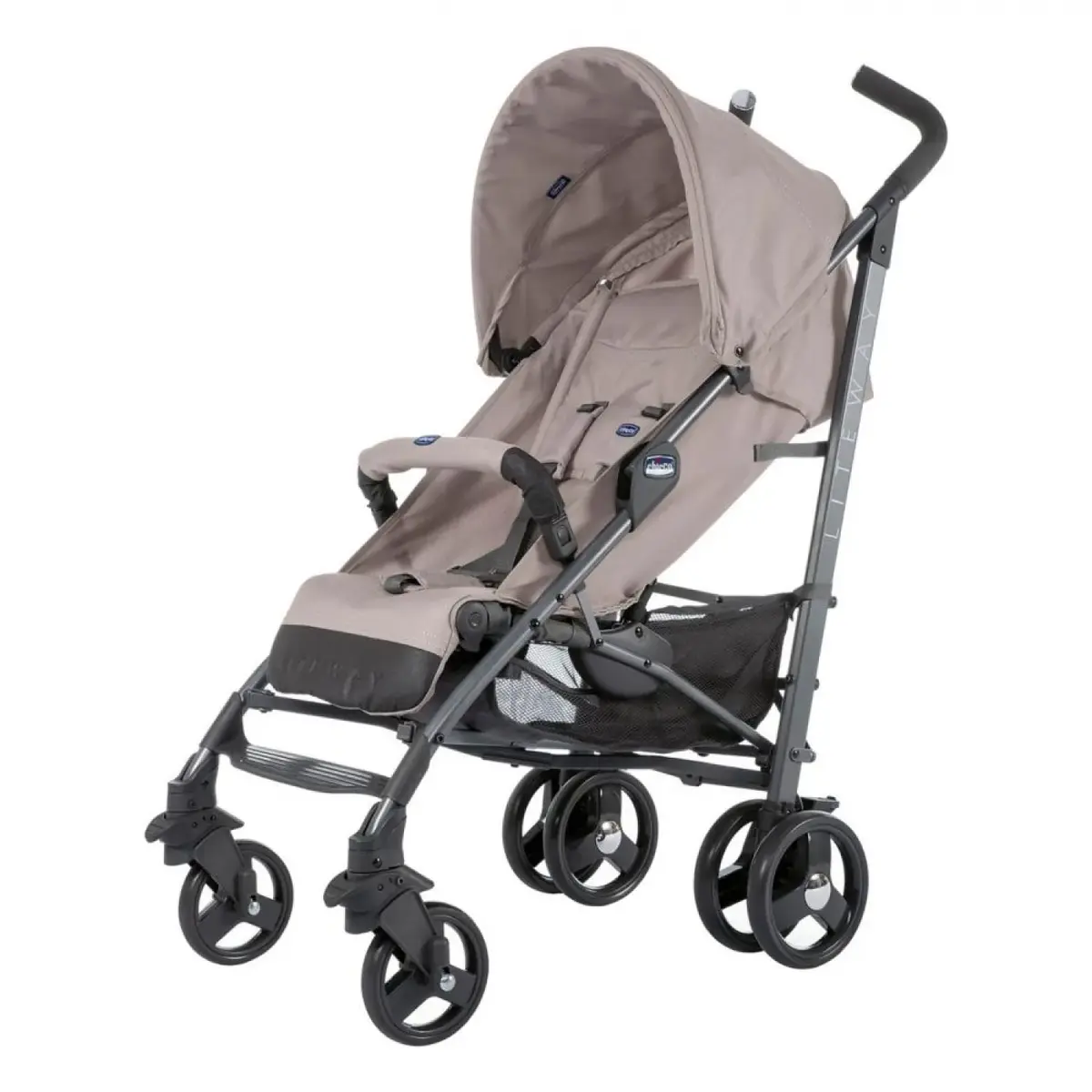 Chicco Lite Way 3 Top Bebek Arabası Dark Beige