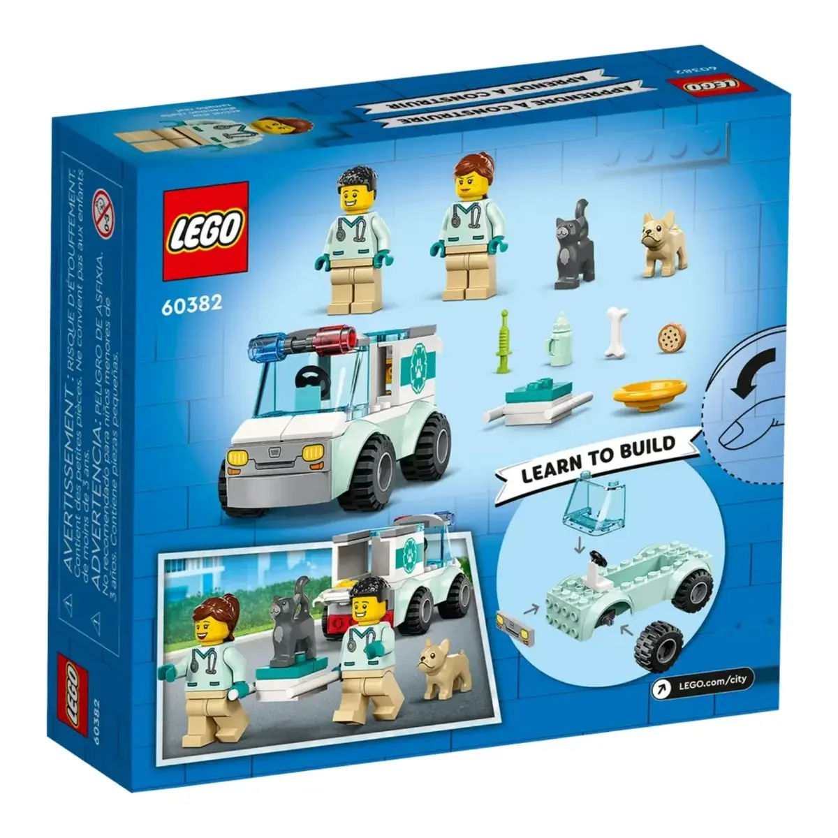 LEGO City Veteriner Kurtarma Aracı 60382