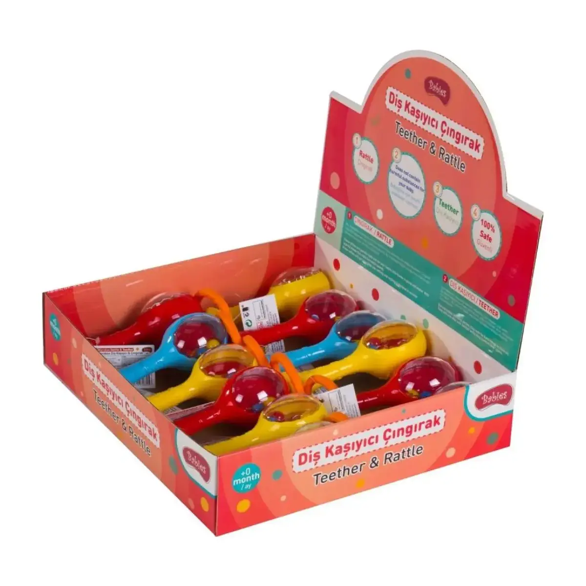 Babies Marakas Diş Kaşıyıcı Çıngırak