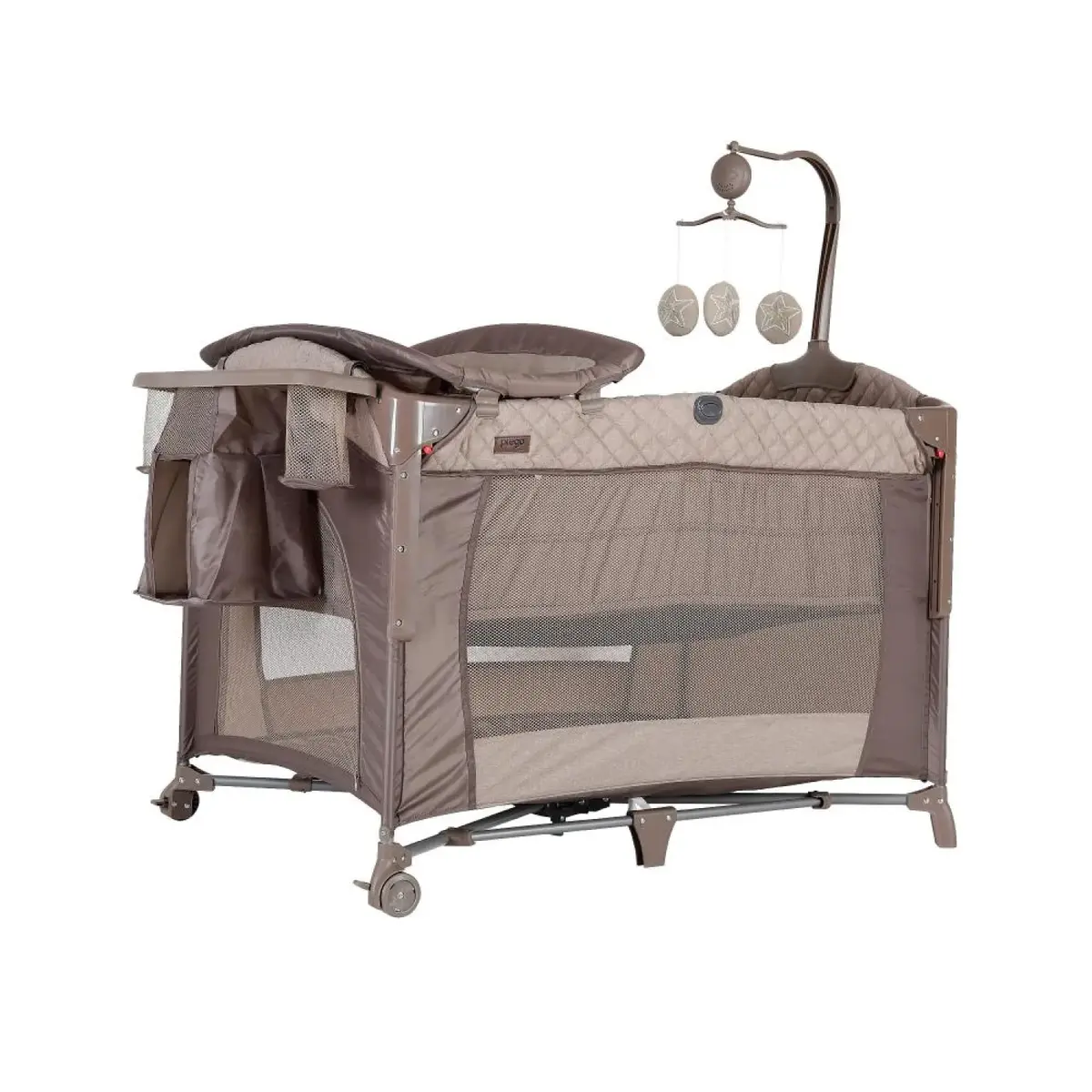 Prego 8023 Miami Anne Yanı Oyun Parkı 70x110 cm Bej
