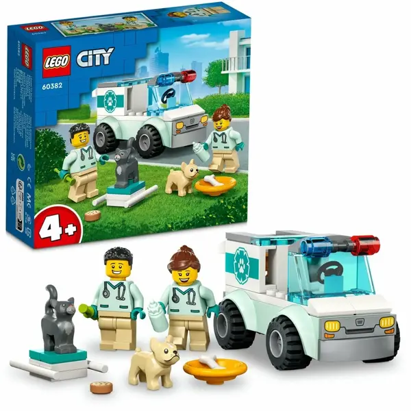 LEGO City Veteriner Kurtarma Aracı 60382