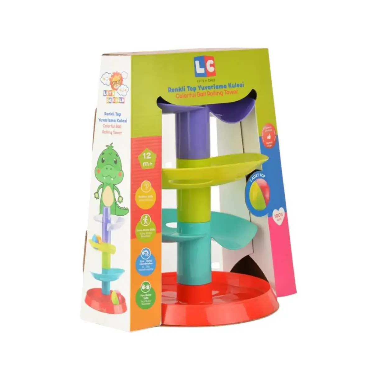 LC Renkli Top Yuvarlama Kulesi