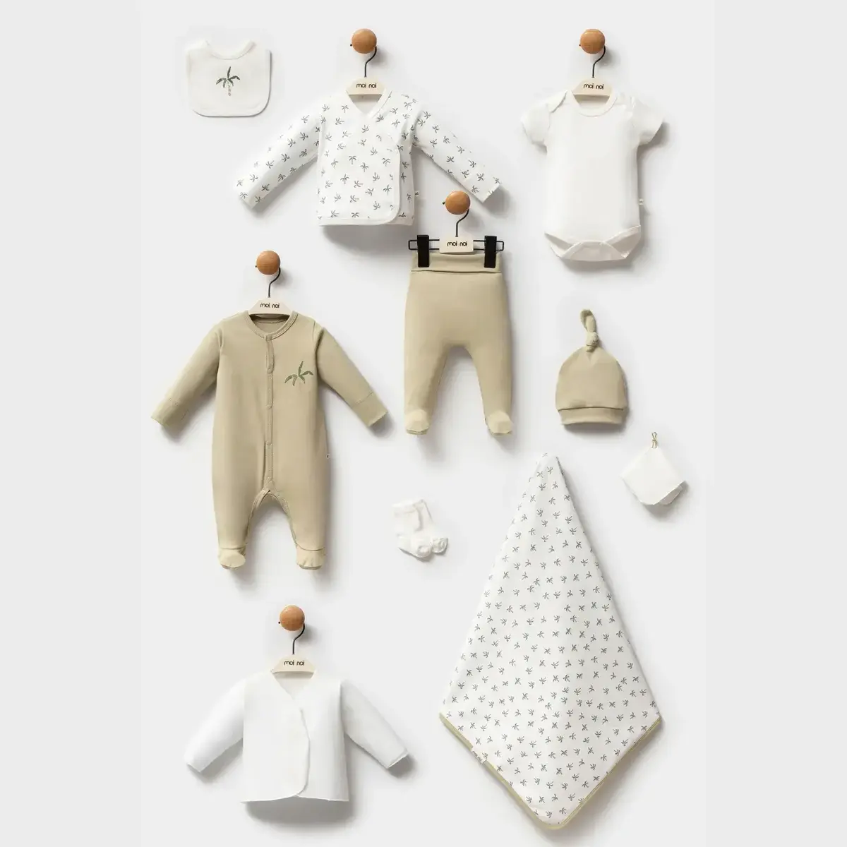 Moi Noi Hastane Çıkışı 10lu Palmiye Haki