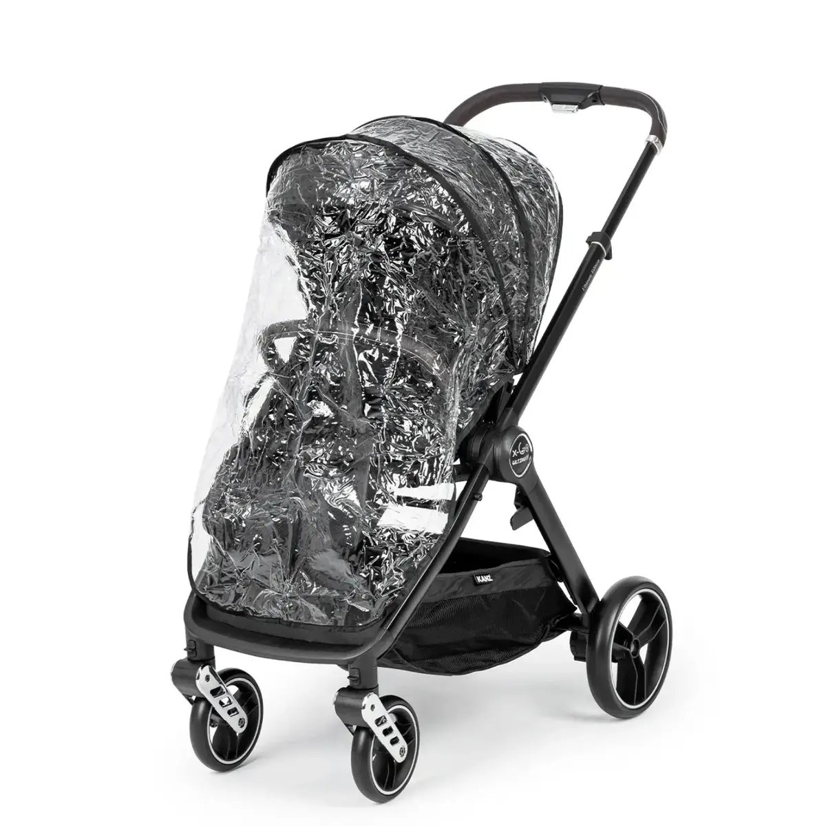Kanz X-Go Ultimate Travel Sistem Bebek Arabası Silver Siyah