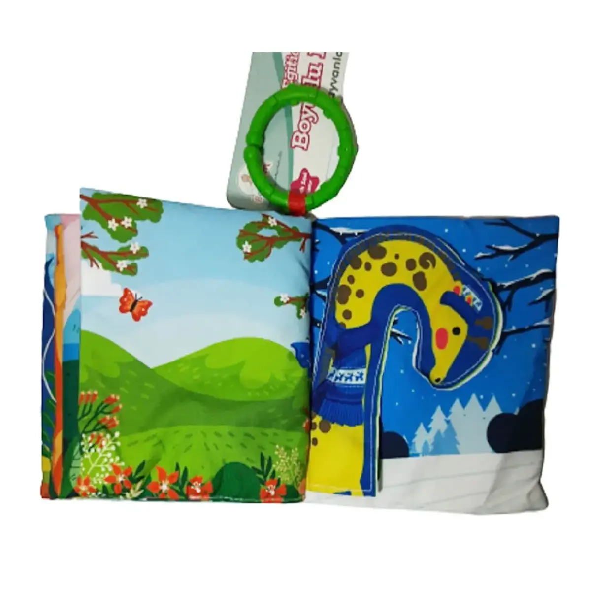 Babycim Hışırtılı Eğitici Hayvanlar İlk Kitabım