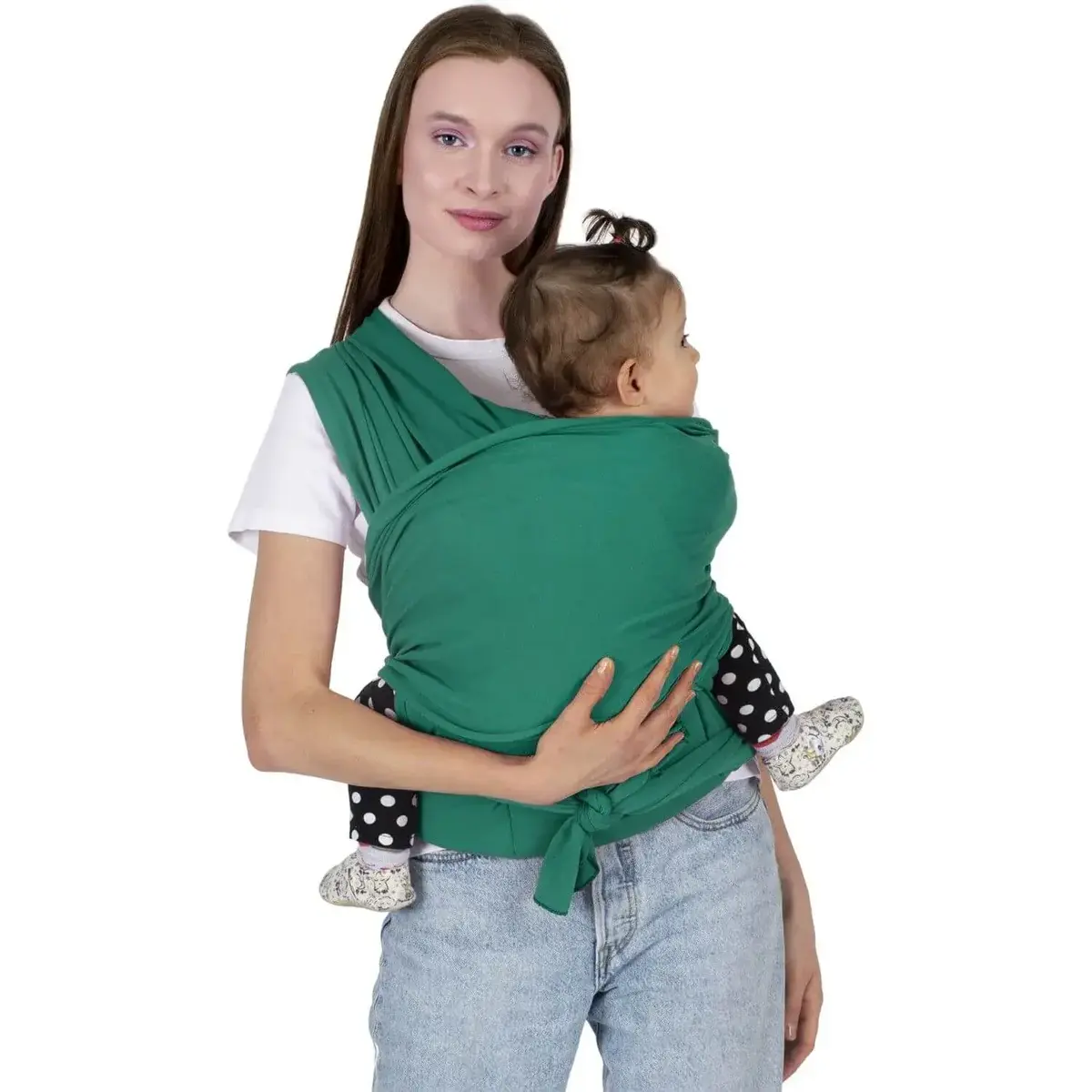 Sevi Bebe Bel Destekli Sling Turkuaz