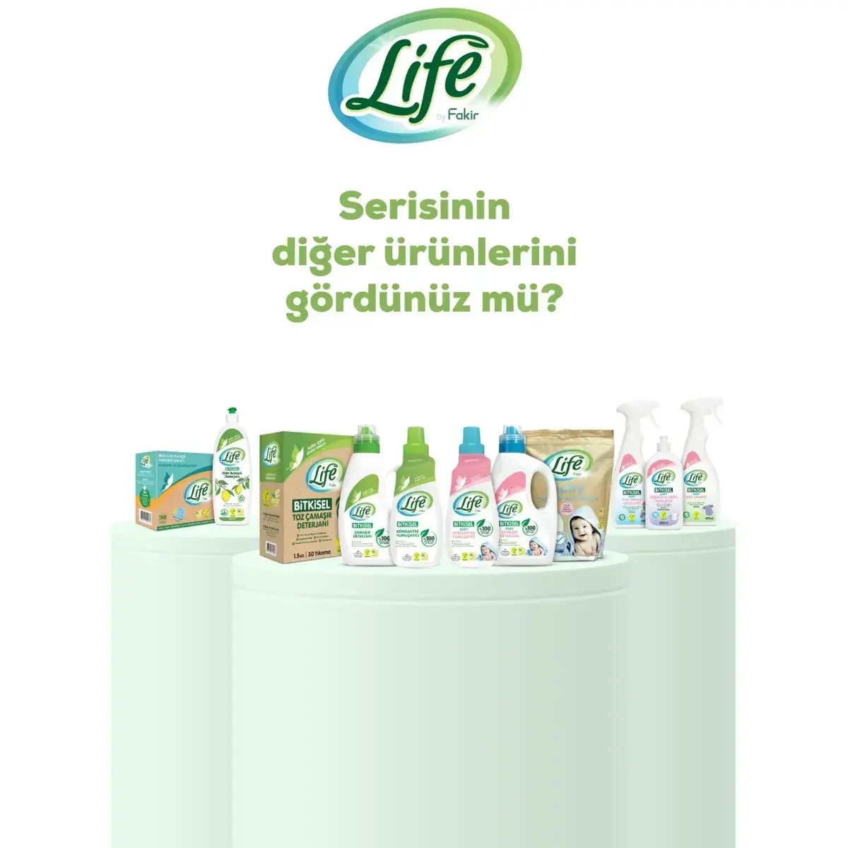 Life by Fakir Ekolojik Vegan Bulaşık Makinesi Tableti 30lu