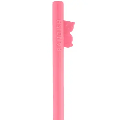 Pandish HüpHüp Silikon Pipet 4lü Pembe