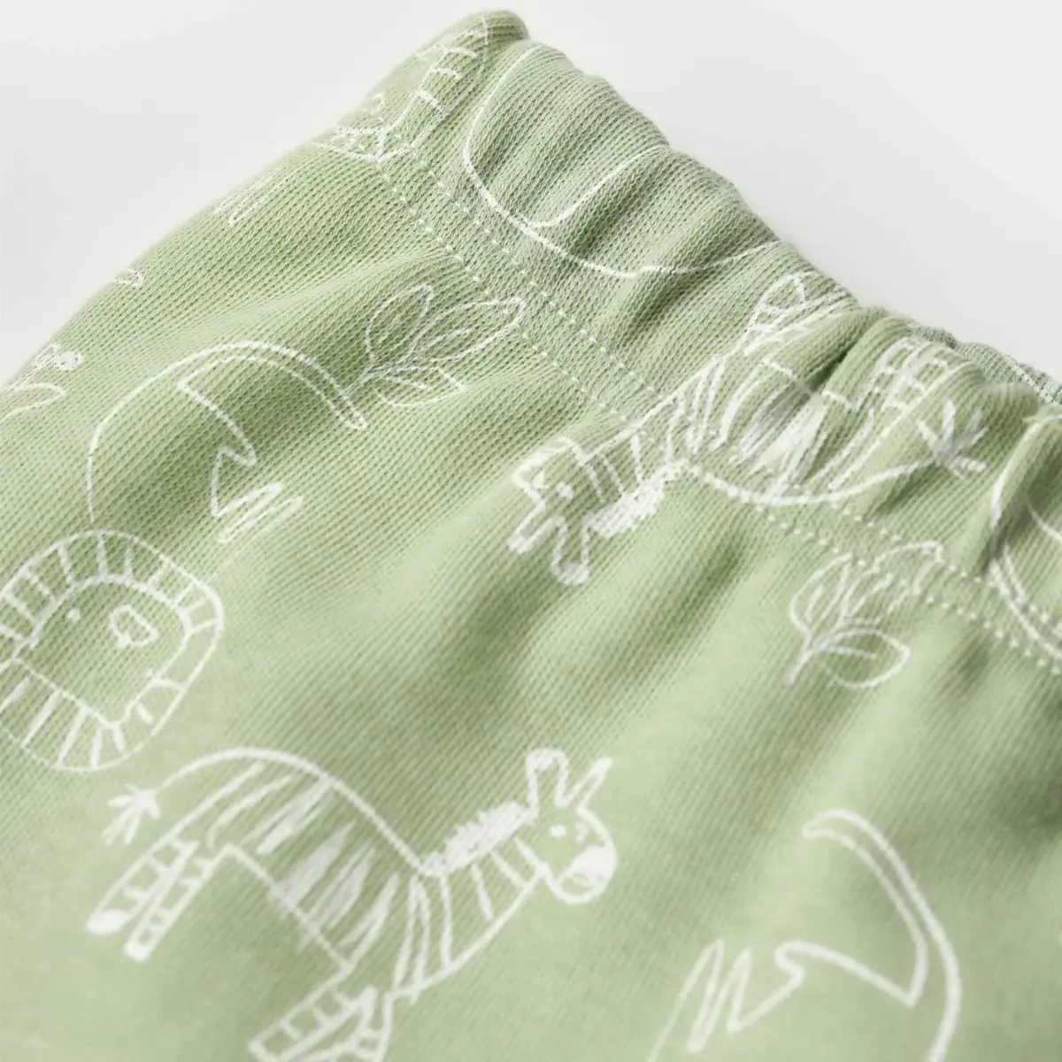 Bibaby Çoraptolon Zoo Is Good Lime Cream