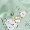 Bibaby Organik Pijama Takımı Happy Always Yeşil
