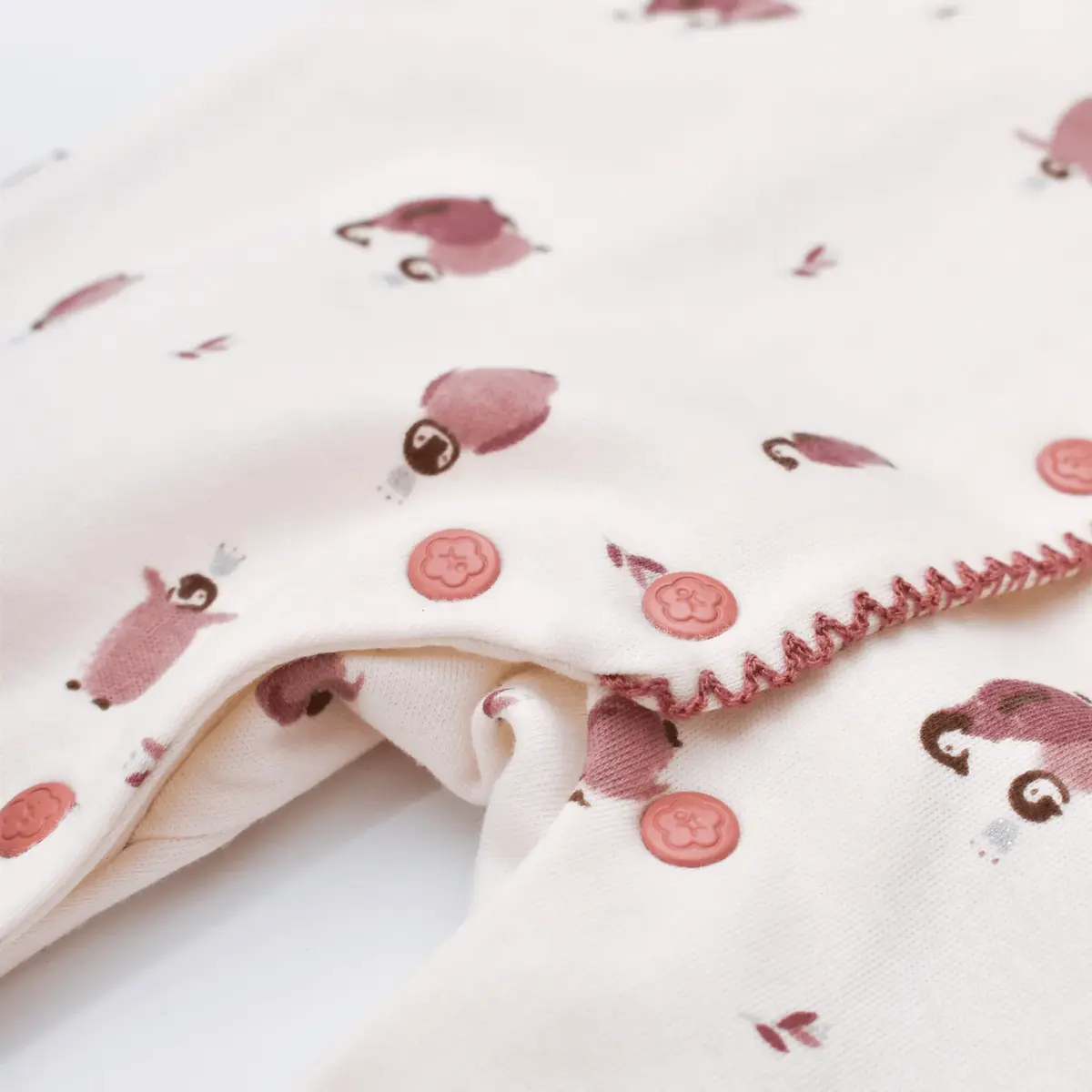Bibaby Organik Tulum Little Love Rose Dry