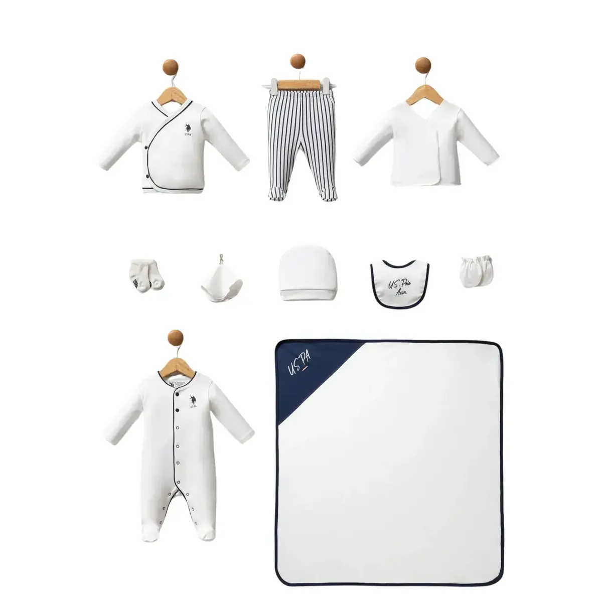 U.S. Polo Hastane Çıkışı 10lu Beyaz