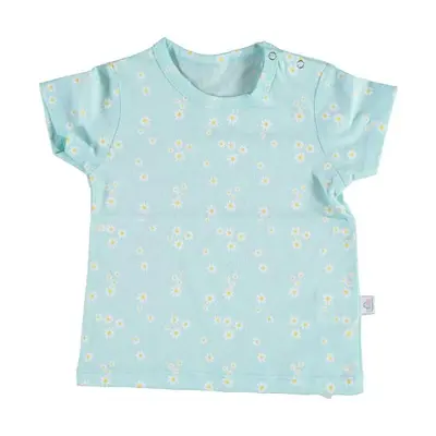 Bibaby T-Shirt Bimini Çiçek Desenli Baskısız