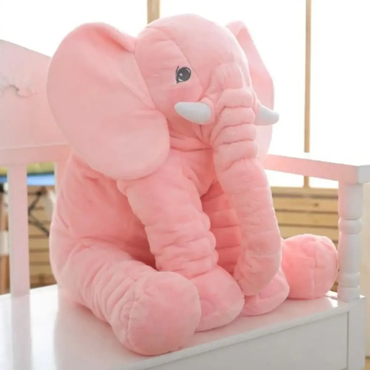 Babycim Uyku Arkadaşım Fil 40cm Pembe
