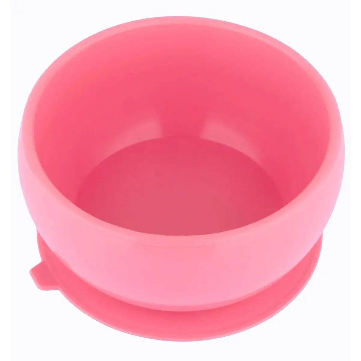 Pandish Kitten Vakum Tabanlı Kapaklı Silikon Kase Pembe