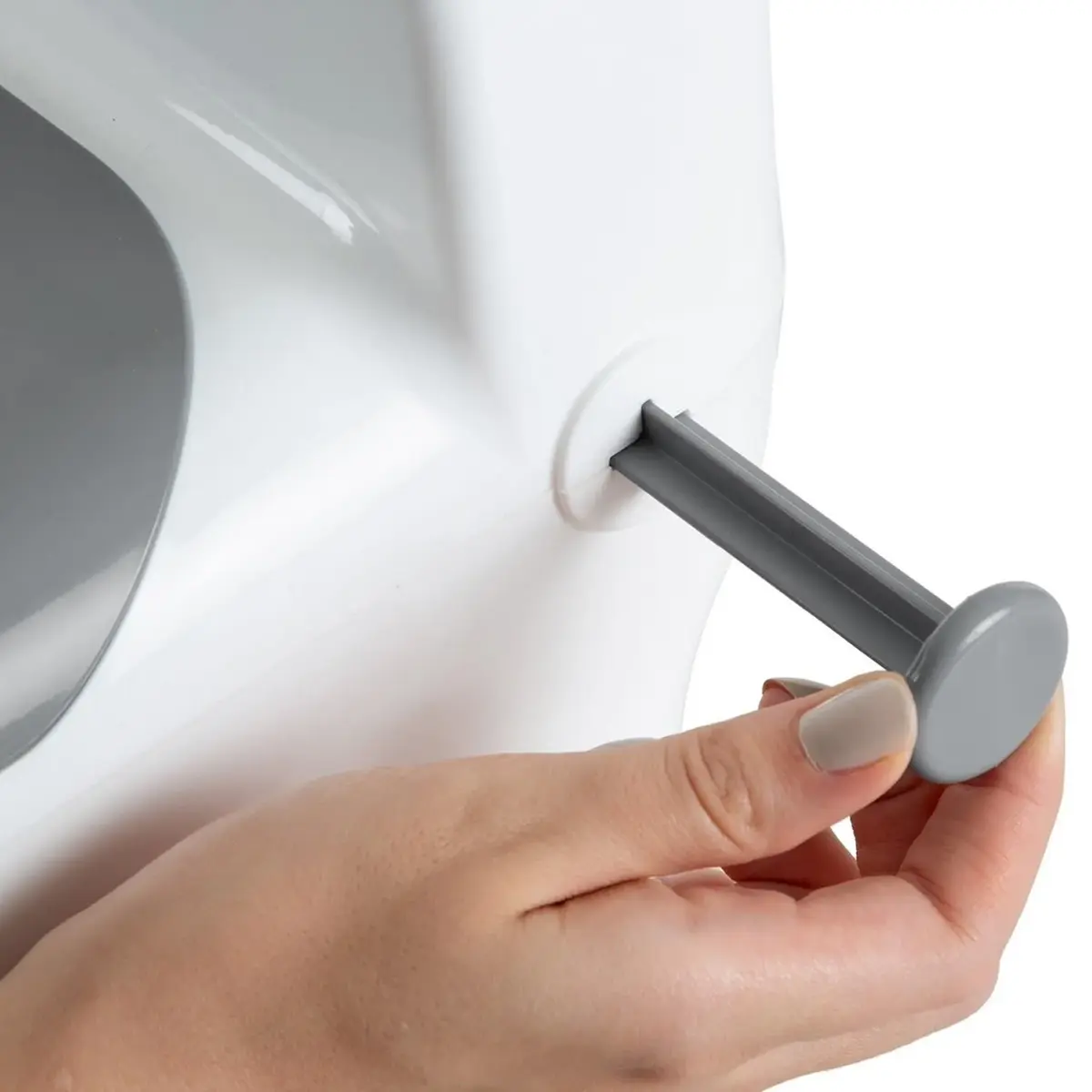 Babyjem Sifon Sesli Klozet Lazımlık Beyaz