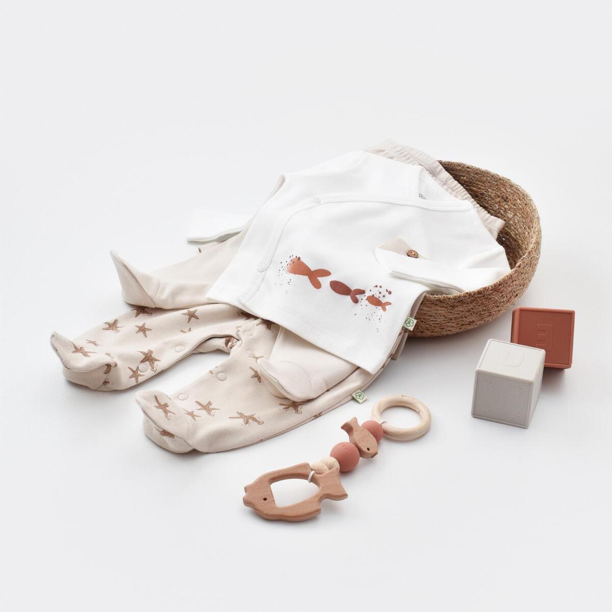 Bibaby Organik Hastane Çıkışı 10lu Magic Starfish Latte