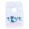 Sevi Bebe Yapışkanlı Havlu Mama Önlüğü Kedi