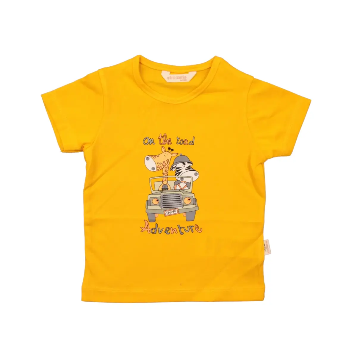 Mini Damla T-Shirt Safari Sarı Mini Damla T-Shirt Safari Sarı