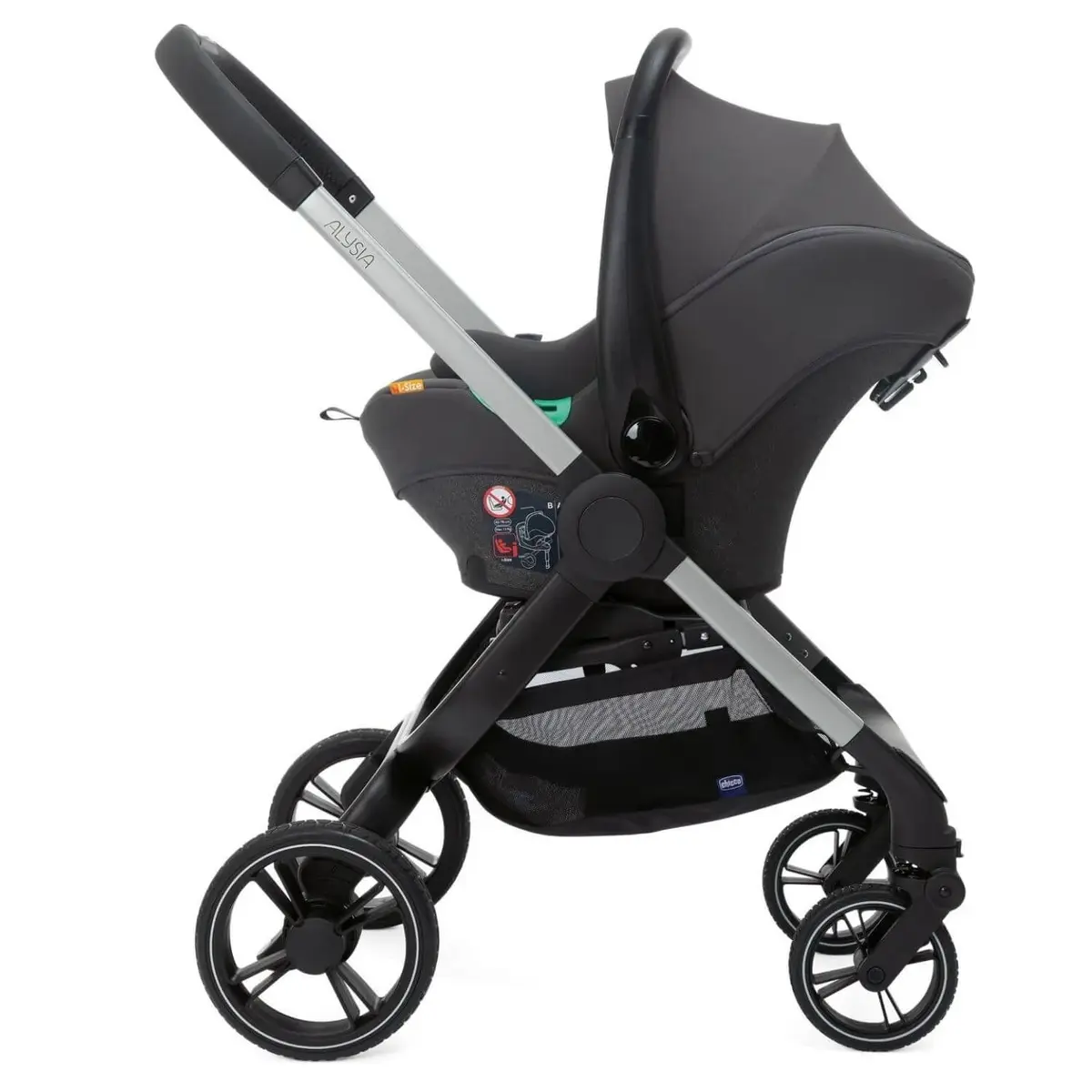 Chicco Trio Alysia I-Size Travel Sistem Bebek Arabası Anthracite