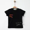 Bebolly T-Shirt Snap Baskılı Siyah