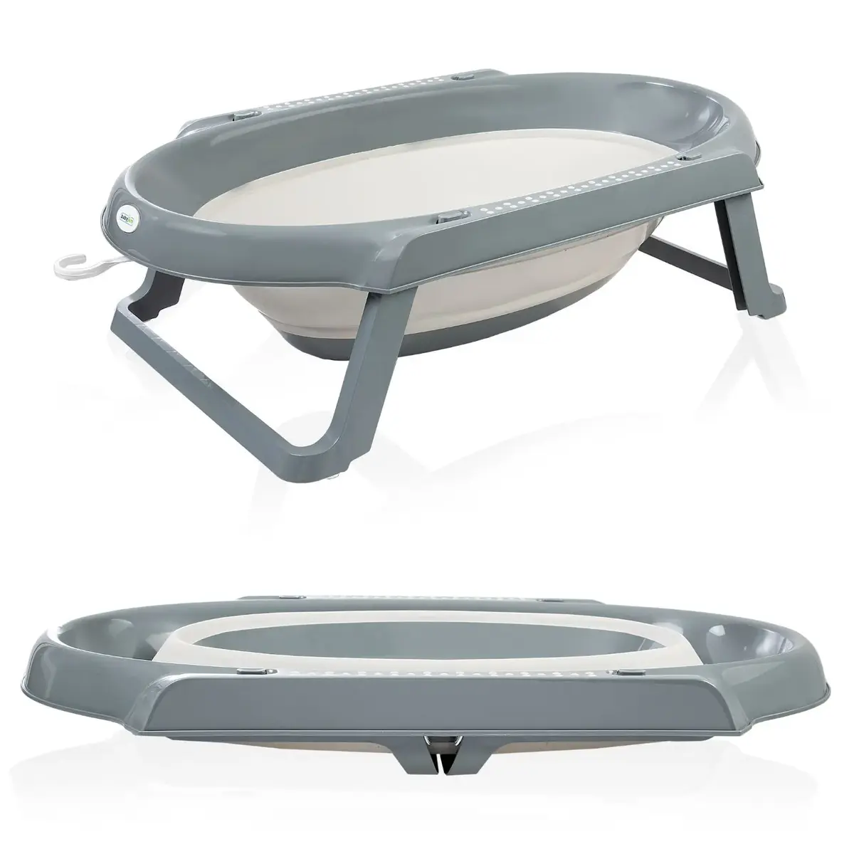 Babyjem Katlanır Banyo Seti 5li Yeni Antrasit 