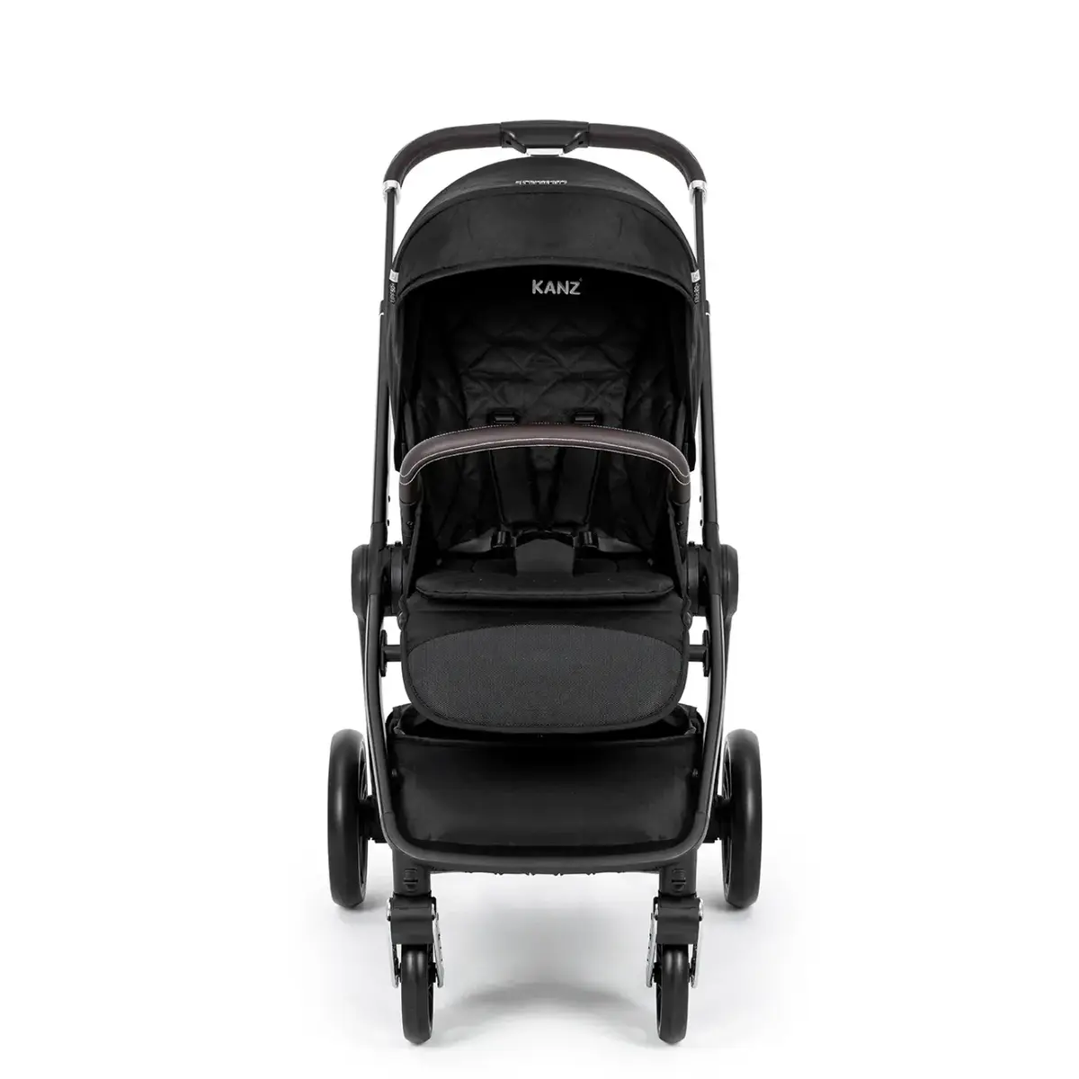 Kanz X-Go Ultimate Travel Sistem Bebek Arabası Silver Siyah