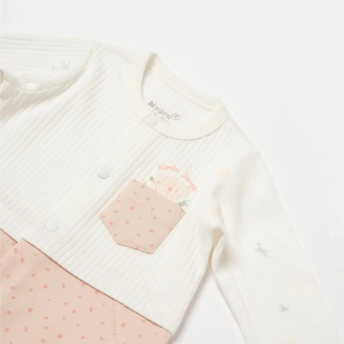 Bibaby Organik Tulum Koala Jungle Pembe