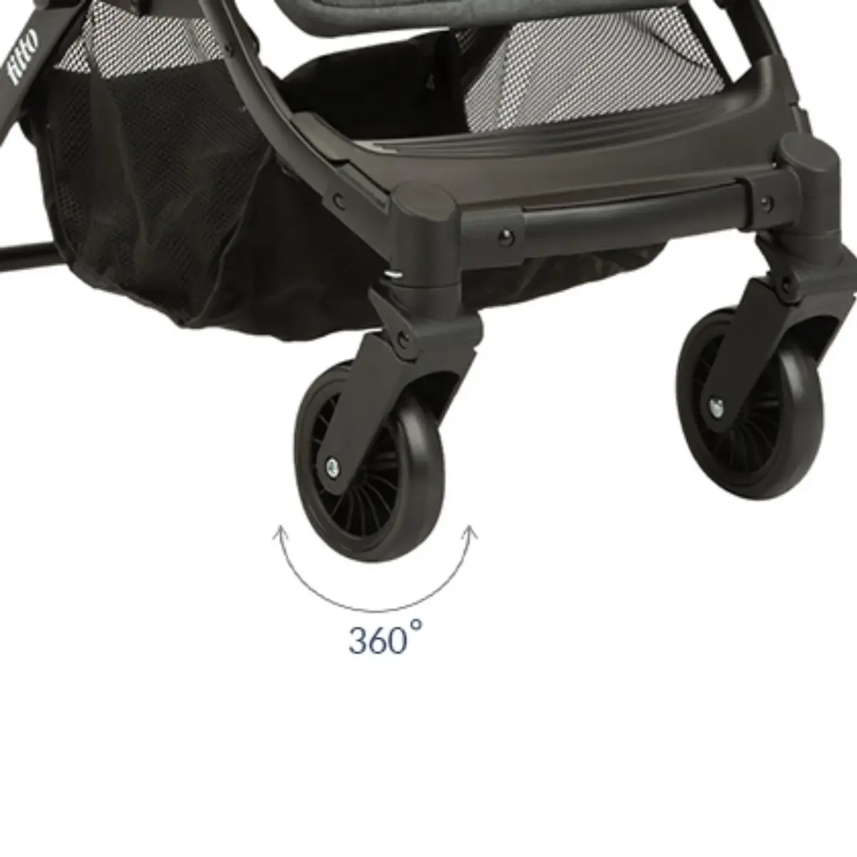 Kikka Boo Fitto Kabin Bebek Arabası Petrol Grey