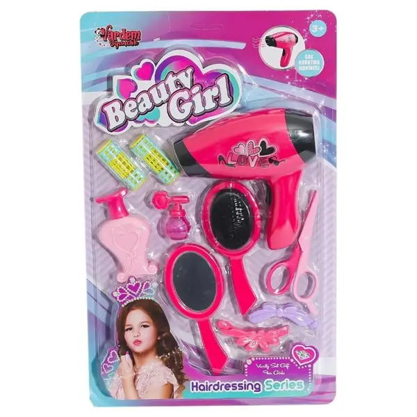 Vardem Pilli Saç Kurutma Makinalı Kartela Güzellik Seti