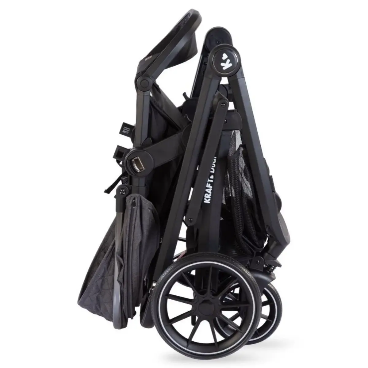 Kraft Dual İkiz Bebek Arabası Dark Grey