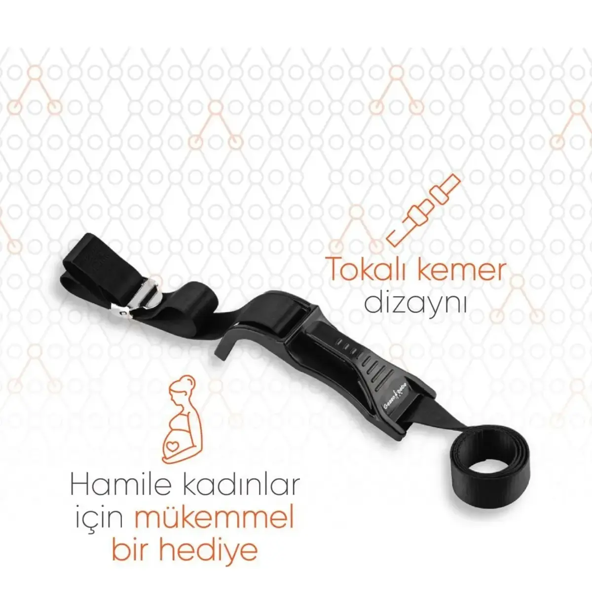 Gezenbebe Hamilelik Emniyet Kemeri Ayarlayıcısı