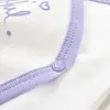 Bibaby Organik Zıbın Takımı Love You Baby Yellow Lavander