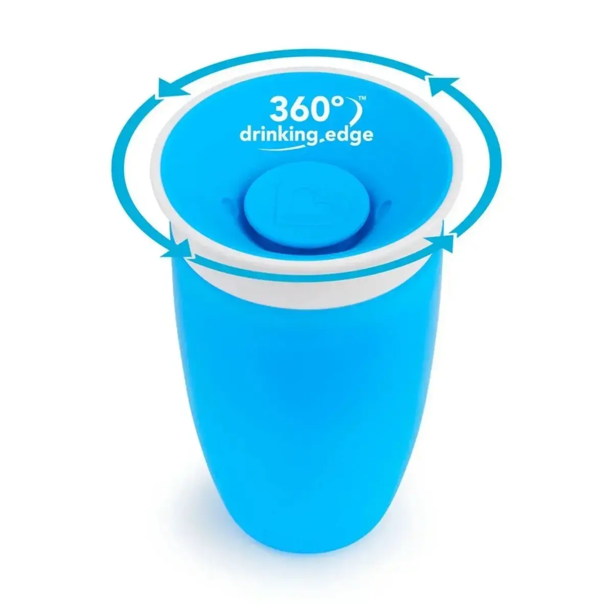 Munchkin Mucize 360 Alıştırma Bardağı Wildlove 296 ml Mavi
