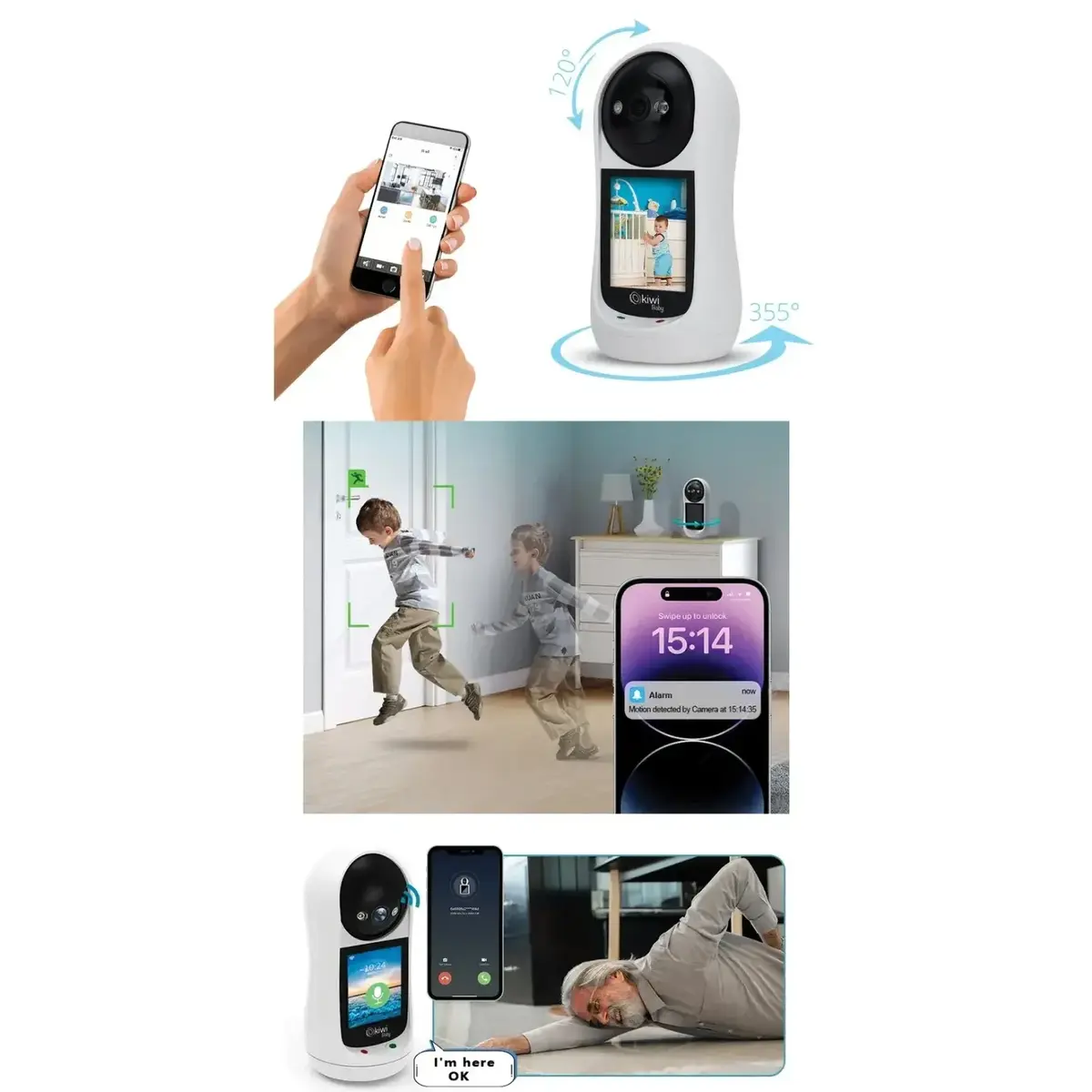 Kiwi IP KBABY 96 Bebek Kamerası