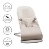 Babybjörn Bliss Ana Kucağı Oyuncaklı 3D Jersey Light Beige