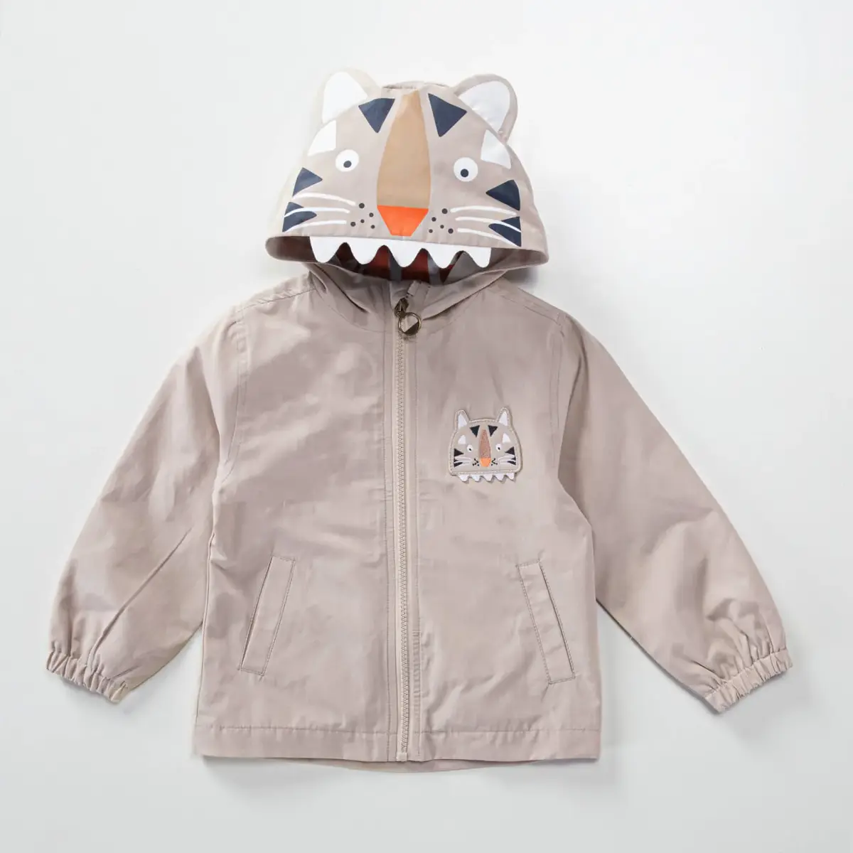 Midimod Yağmurluk Bej