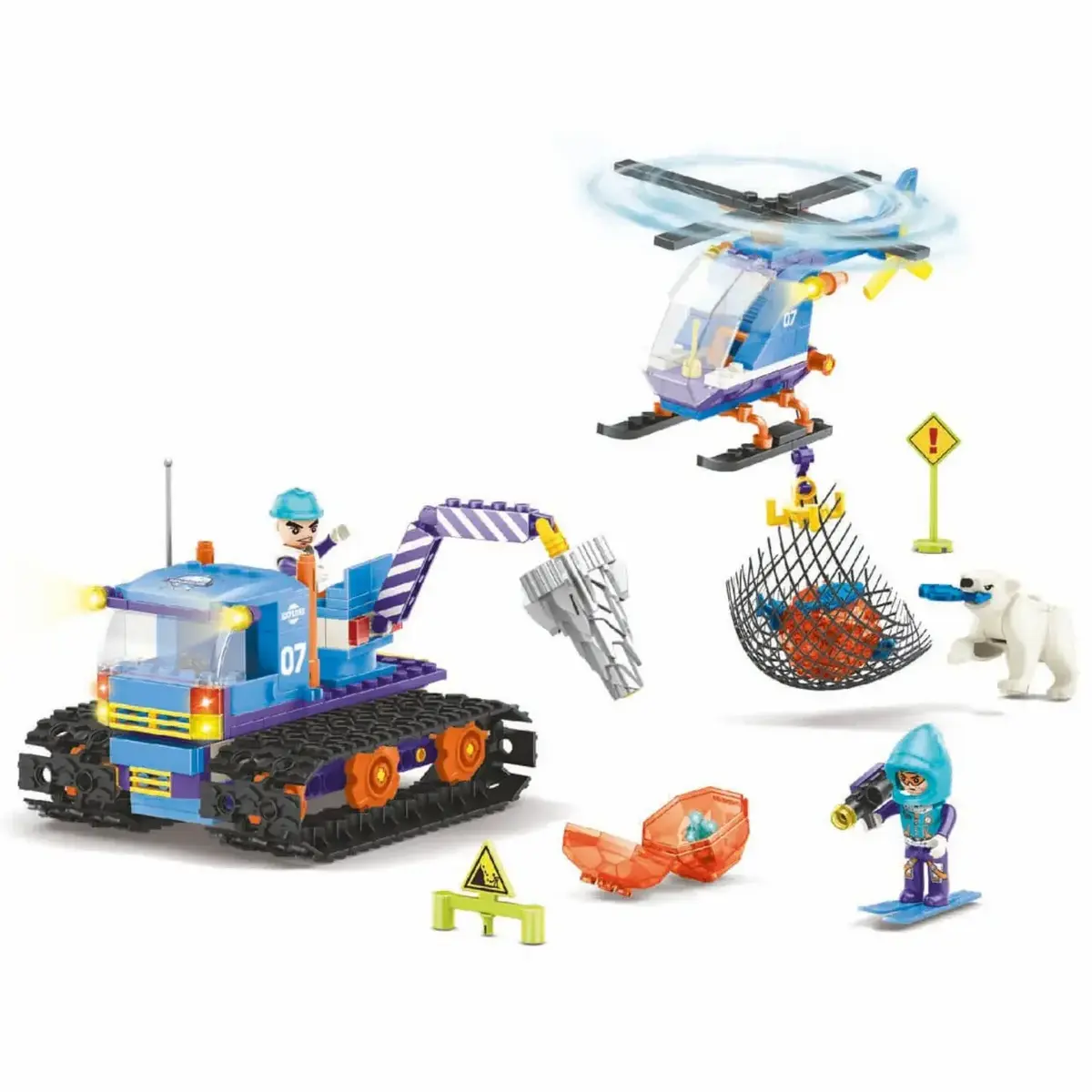 BLX Glacier Kutup Keşif Aracı ve Keşif Ekibi 29613