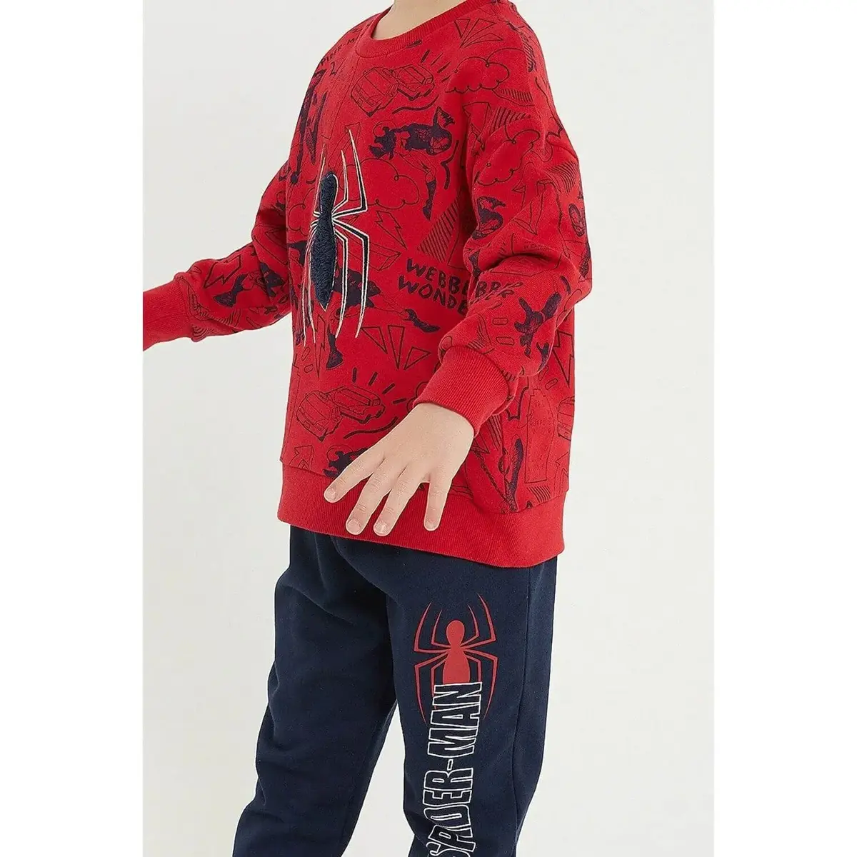 Spider Man Eşofman Takımı Kırmızı