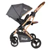 Duux One Travel Sistem Bebek Arabası Gold Antrasit