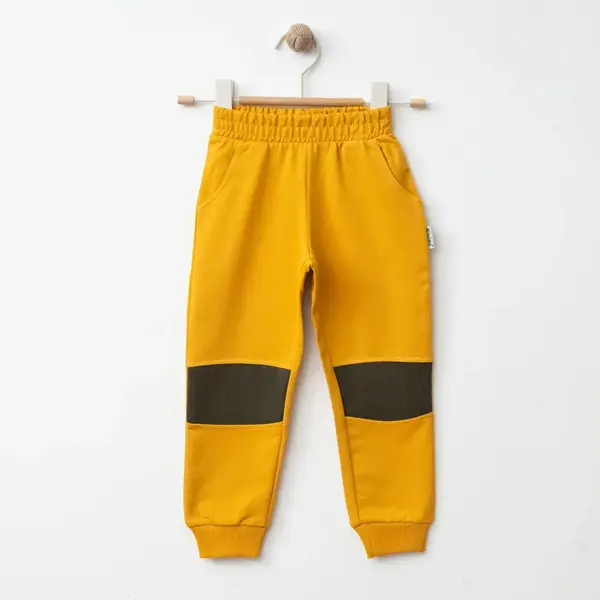 Winimo Çocuk Eşofman Altı Dizden Model Hardal