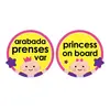 Babyjem Arabada Prenses Var Pembe