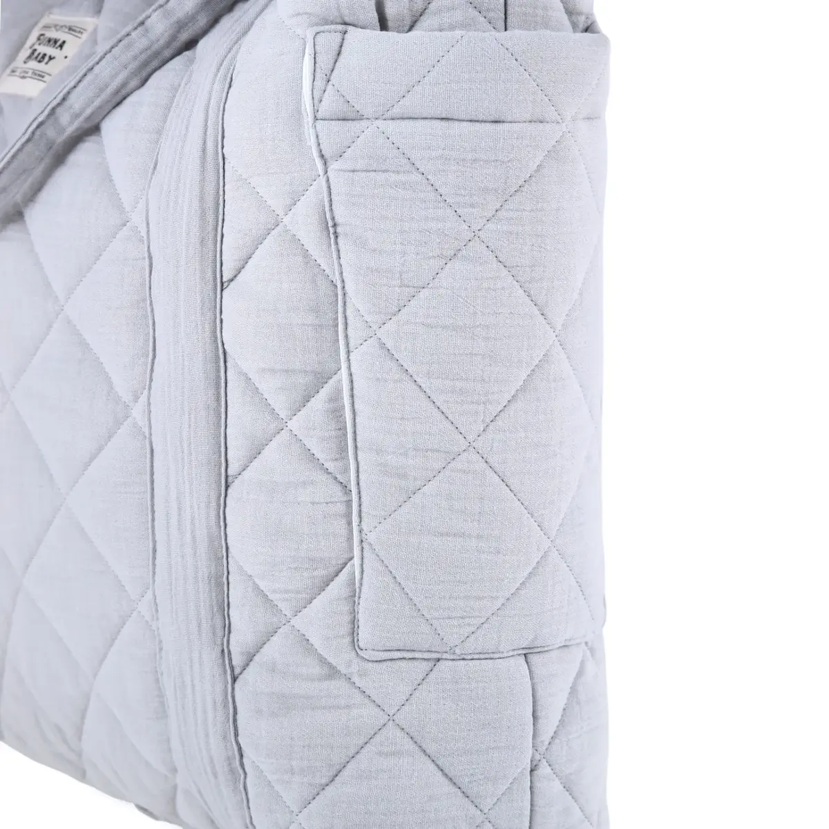 Funna Baby Dove Muslin Omuz Çantası Gri