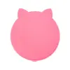 Pandish Kitten Vakum Tabanlı Kapaklı Silikon Kase Pembe