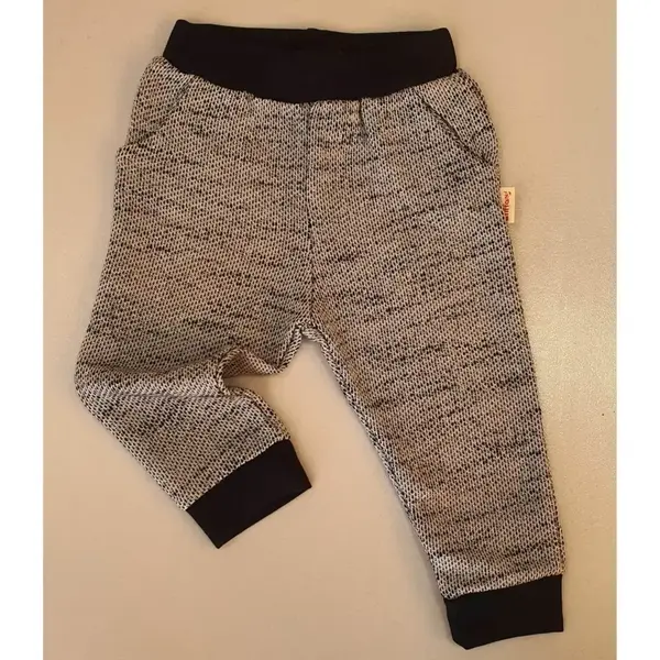 Tiffany Eşofman Altı Gri Jakarlı